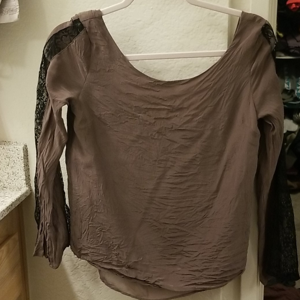 Silk Lace Blouse